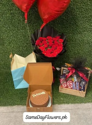 Valentines Flower Deals Lahore - SameDayFlowers.pk