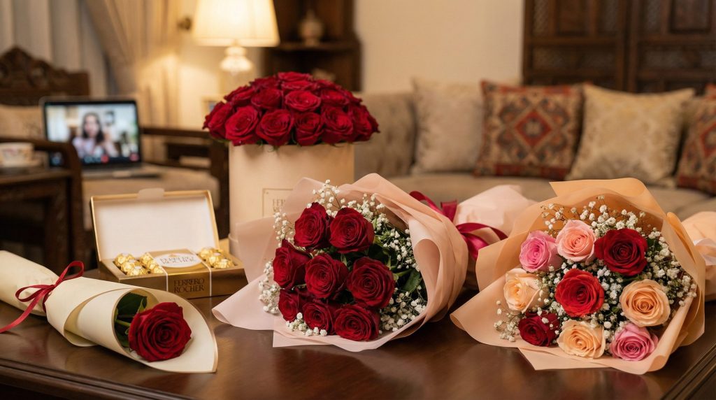 send anniversary flowers to Pakistan | SameDayFlowers.pk