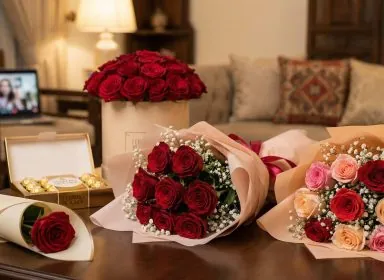 send anniversary flowers to Pakistan | SameDayFlowers.pk