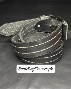 Leather Belt Gift for Men Pakistan - SameDayFlowers.pk