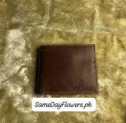 Leather Wallet Gift for him Lahore - SameDayFlowers.pk