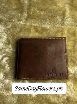 Leather Wallet Gift for him Lahore - SameDayFlowers.pk