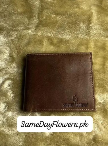 Leather Wallet Gift for him Lahore - SameDayFlowers.pk