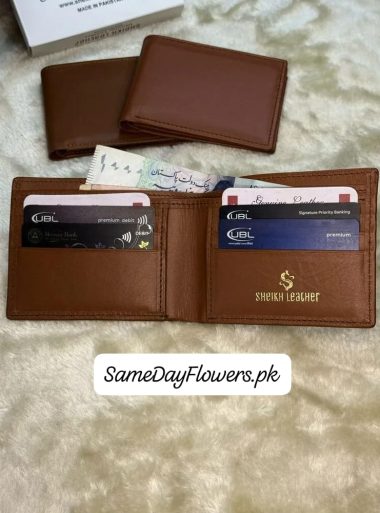 Genuine Leather Wallet Pakistan - SameDayFlowers.pk