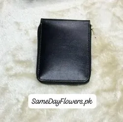 Leather Zipper Wallet for Men Pakistan - SameDayFlowers.pk