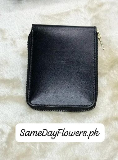 Leather Zipper Wallet for Men Pakistan - SameDayFlowers.pk