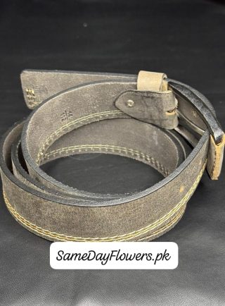 Premium Leather Belt for Him Lahore - SameDayFlowers.pk