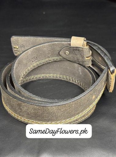 Premium Leather Belt for Him Lahore - SameDayFlowers.pk