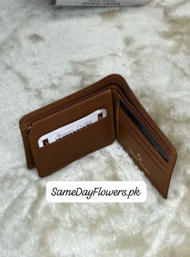 Soft Leather Wallet for Men Pakistan - SameDayFlowers.pk