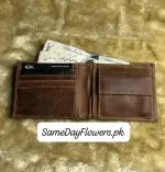 Leather Wallet Gift for him Lahore - SameDayFlowers.pk