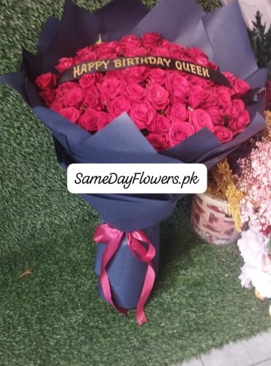 Birthday Flowers for Wife Lahore - SameDayFlowers.pk