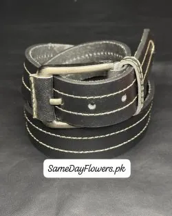 Leather Belt Gift for Men Pakistan - SameDayFlowers.pk