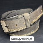 Premium Leather Belt for Him Lahore - SameDayFlowers.pk