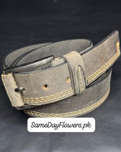 Premium Leather Belt for Him Lahore - SameDayFlowers.pk