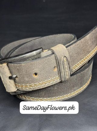 Premium Leather Belt for Him Lahore - SameDayFlowers.pk