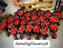 Flowers Deal for Valentine Lahore - SameDayFlowers.pk