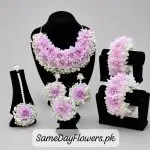 Flower jewellery for Bride Lahore - SameDayFlowers.pk