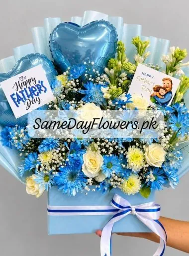 Happy Father's Day Flowers Lahore - SameDayFlowers.pk
