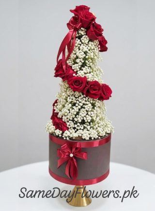 Fresh Flowers Box Lahore - SameDayFlowers.pk