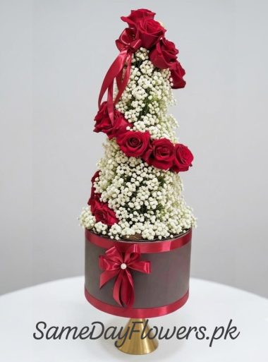 Fresh Flowers Box Lahore - SameDayFlowers.pk