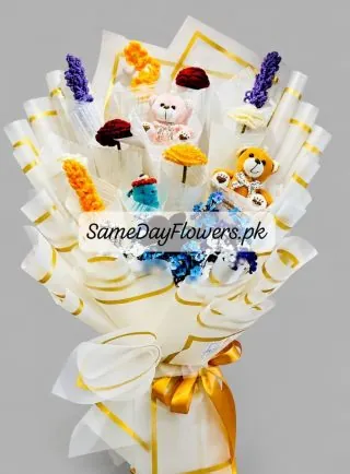 Send Crochet Flowers Lahore - SameDayFlowers.pk