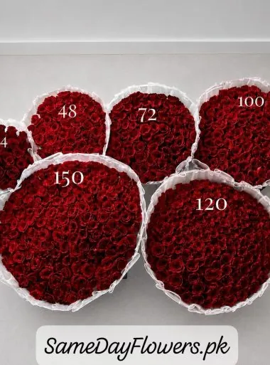 Local Flowers for Valentine's Day Lahore - SameDayFlowers.pk